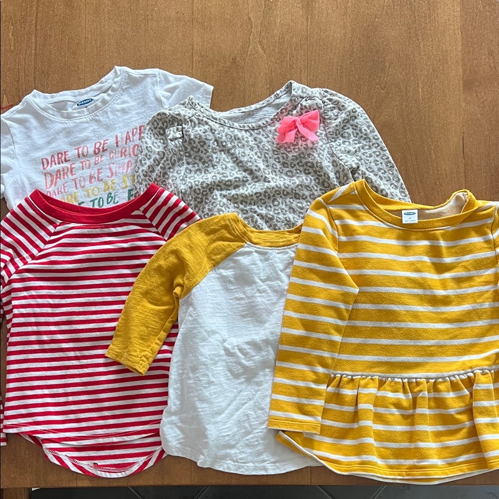 Girls 3T tops long sleeve short sleeve bundle